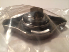 Honda radiator cap in boat engine context for watercraft cooling.