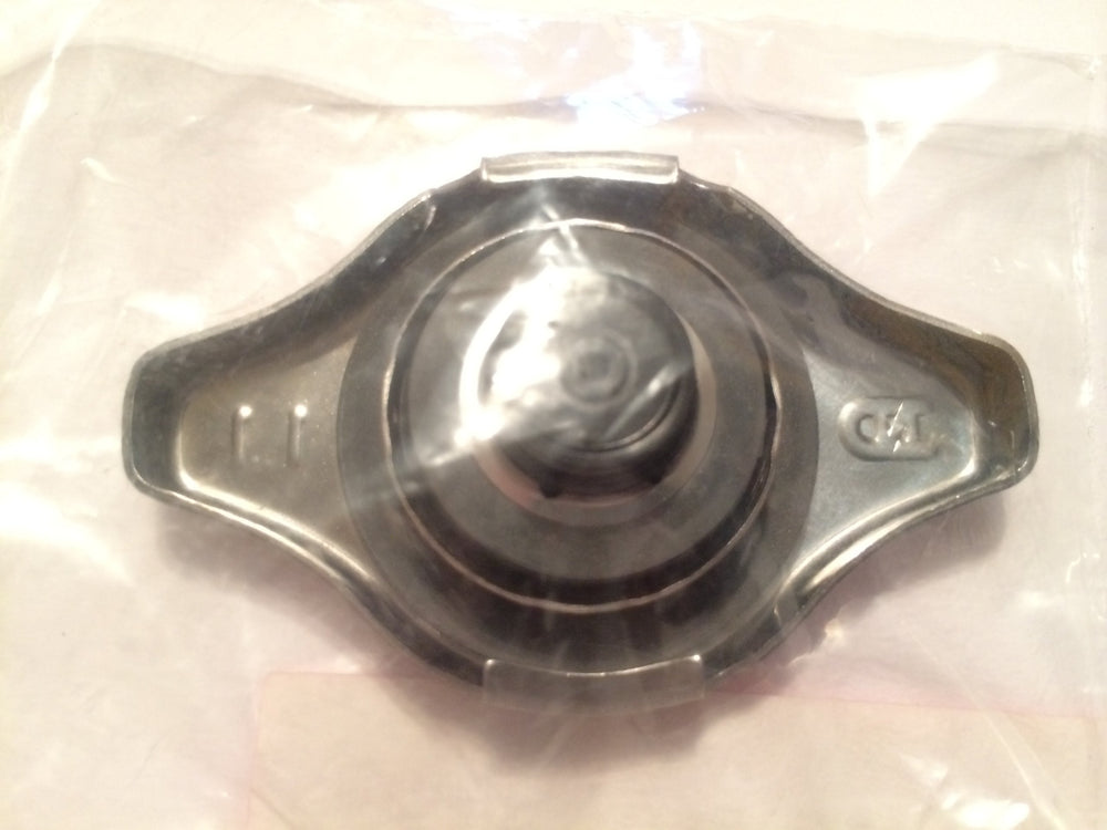 Honda radiator cap packaging shown as ready-to-install replacement part.