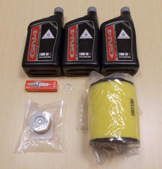 Honda TRX420 Rancher OEM oil service kit for at-home maintenance and engine care.