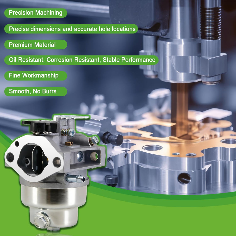 HOOAI lawn mower parts side-by-side helps visualize compatible components.