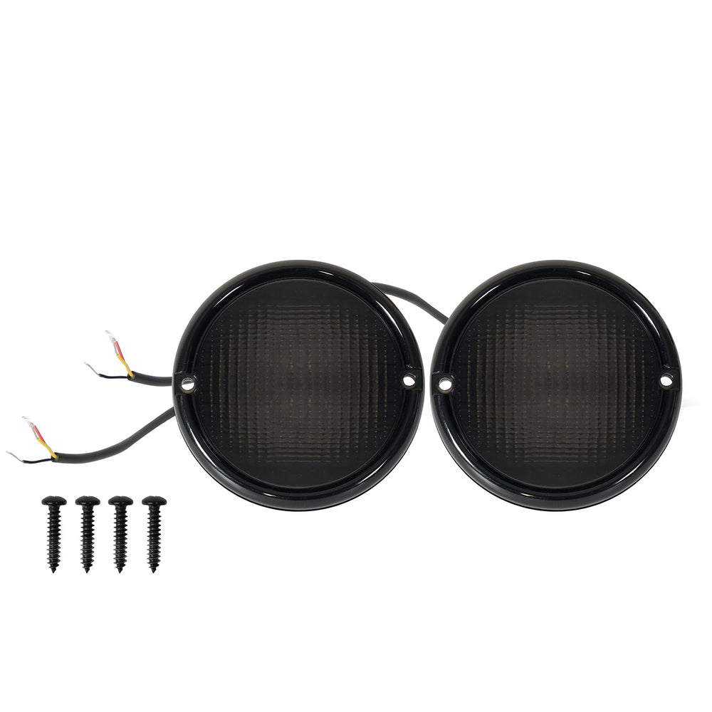 Hooke Road pack of 2 provides complete front-end replacement for Jeep CJ.