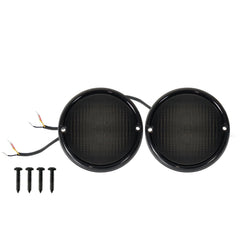 Hooke Road pack of 2 provides complete front-end replacement for Jeep CJ.