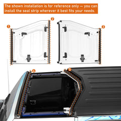 Hooke Road rear passenger lower seal enhances sealing