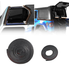 Hooke Road hardtop seal kit aligns with windshield frame to reduce wind noise