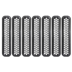 Hooke Road direct OEM grille fit simplifies installation on TJ models.
