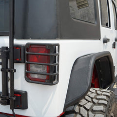Rust-resistant matte coating visible on surface after exposure to elements