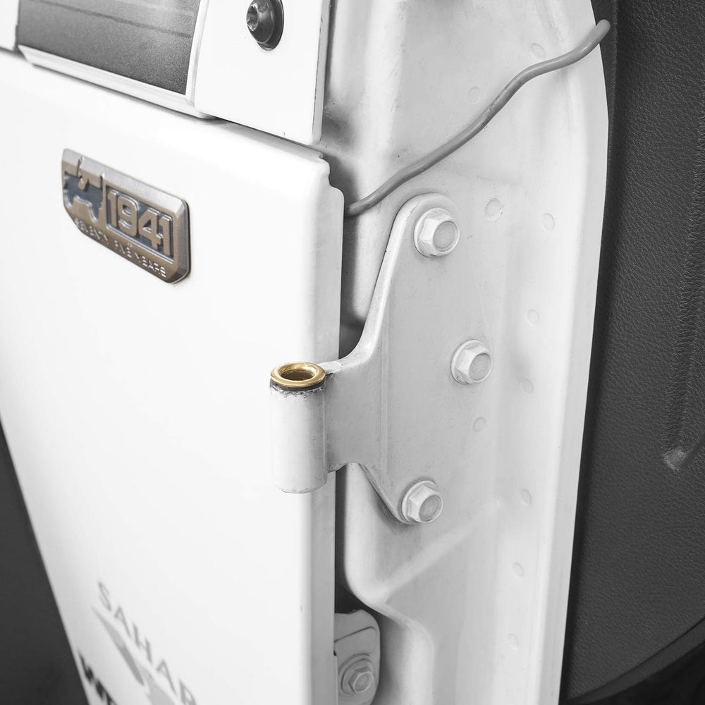 Hooke Road included sand paper for clean hinge refurbishment.