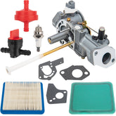 HOOTO 498298 carburetor close-up shows high-quality materials for Briggs and Stratton engines.