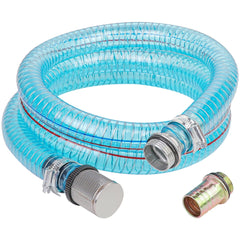 HOOTSUM 1 inch suction hose with transparent body for easy flow monitoring