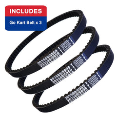 HOOUP 30 Series drive belt teeth detail shows reinforced fibers.