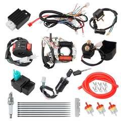 HOOUP wiring harness kit with stator for reliable ATV ignition and charging.