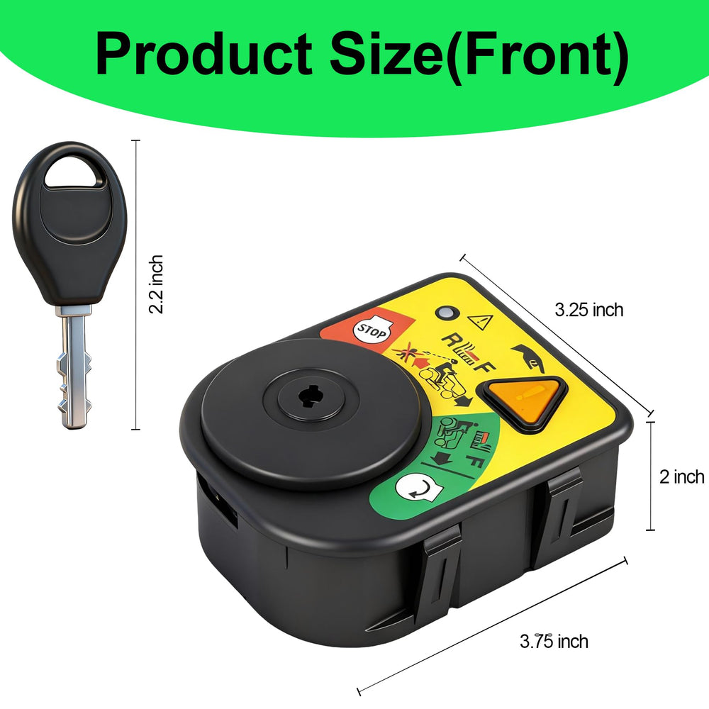 Hoozoocen MTD Craftsman T1200 ignition switch in target mower setup