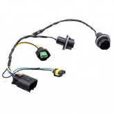 HOPUT Silverado headlight harness with dual sockets ensures consistent power delivery