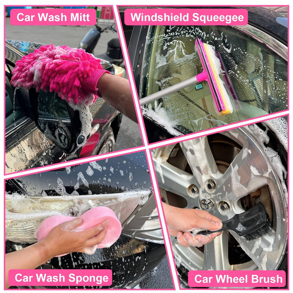 HORDALOR car wash sponge for gentle foaming washing