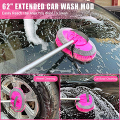 HORDALOR wheel brush removes grime from rims safely