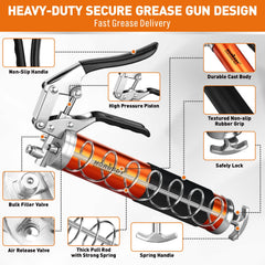 HORUSDY 18-inch flex hose for extended reach and flexibility