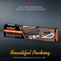 HORUSDY 2-2-GPM pump in action transferring gasoline.