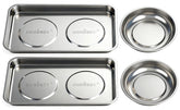 HORUSDY large square magnetic tray keeps small parts organized and protected.