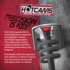 Hot Cams shim kit boxed and ready for ATV maintenance