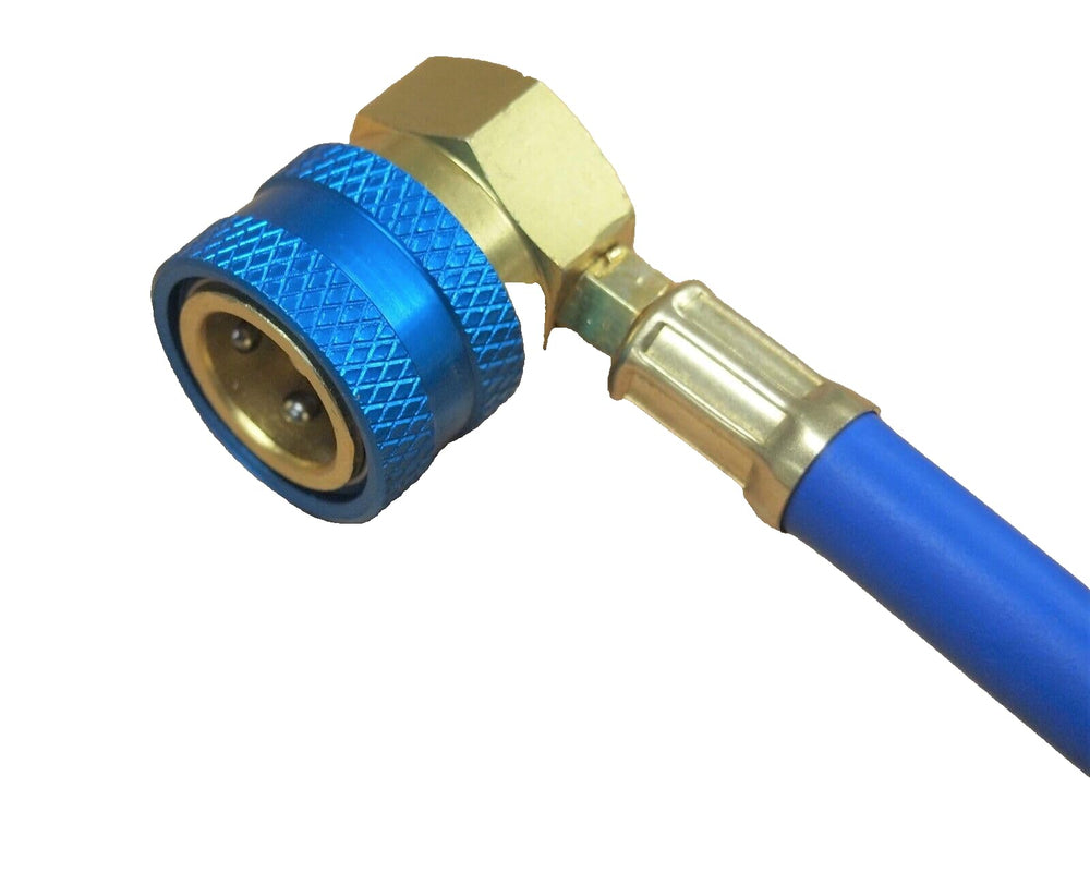 Hoteche R1234yf gauge shows 0-100 psi range for precise charging