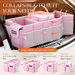 Easy-access design with mesh pockets and side compartments
