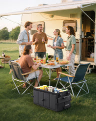 HOTOR trunk organizer non-slip bottom for stable storage