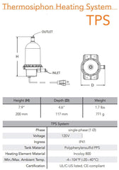 Hotstart TPS151GT10-000 even heat distribution supports smoother starts