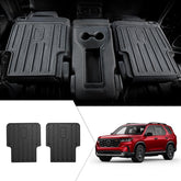 HOUCLEMIC backrest mat on Honda Pilot second-row fit protects upholstery from spills