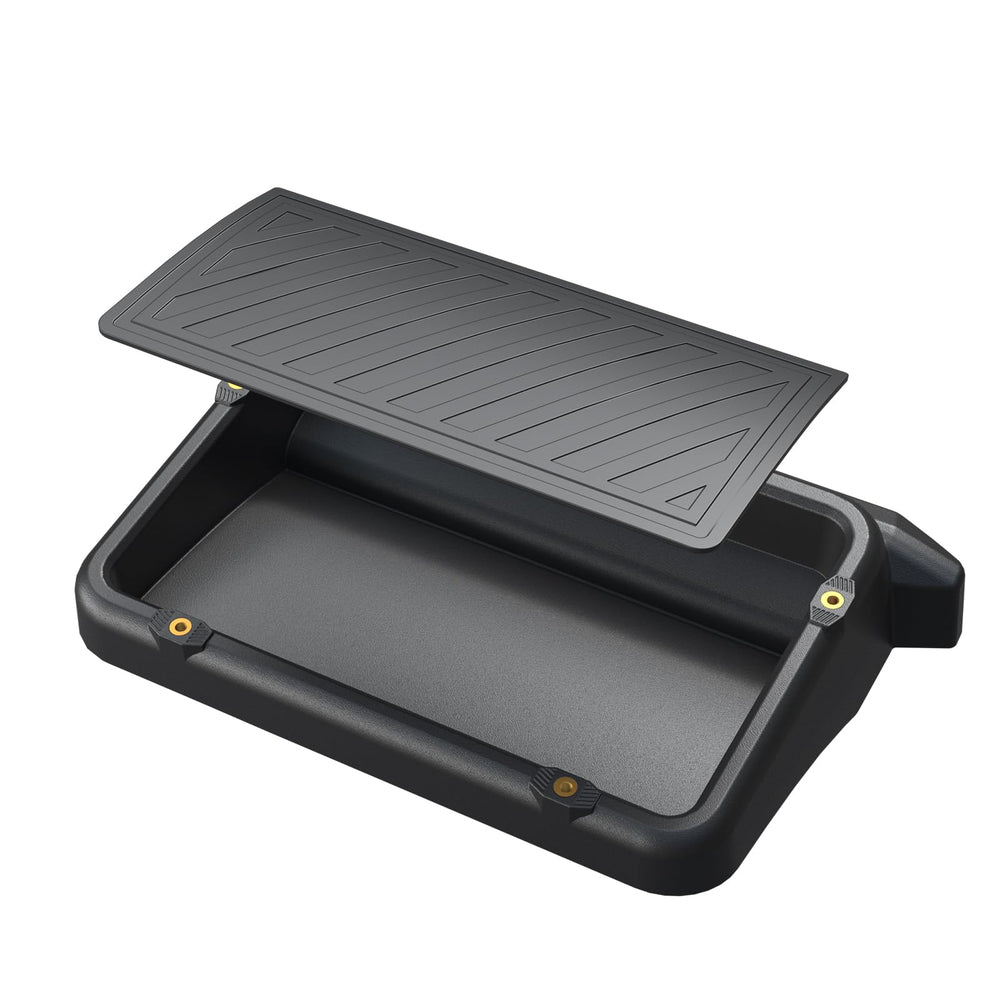 Houclemic tool-free installation behind the dashboard screen.