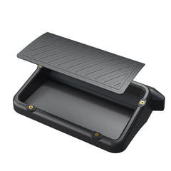 Houclemic tool-free installation behind the dashboard screen.