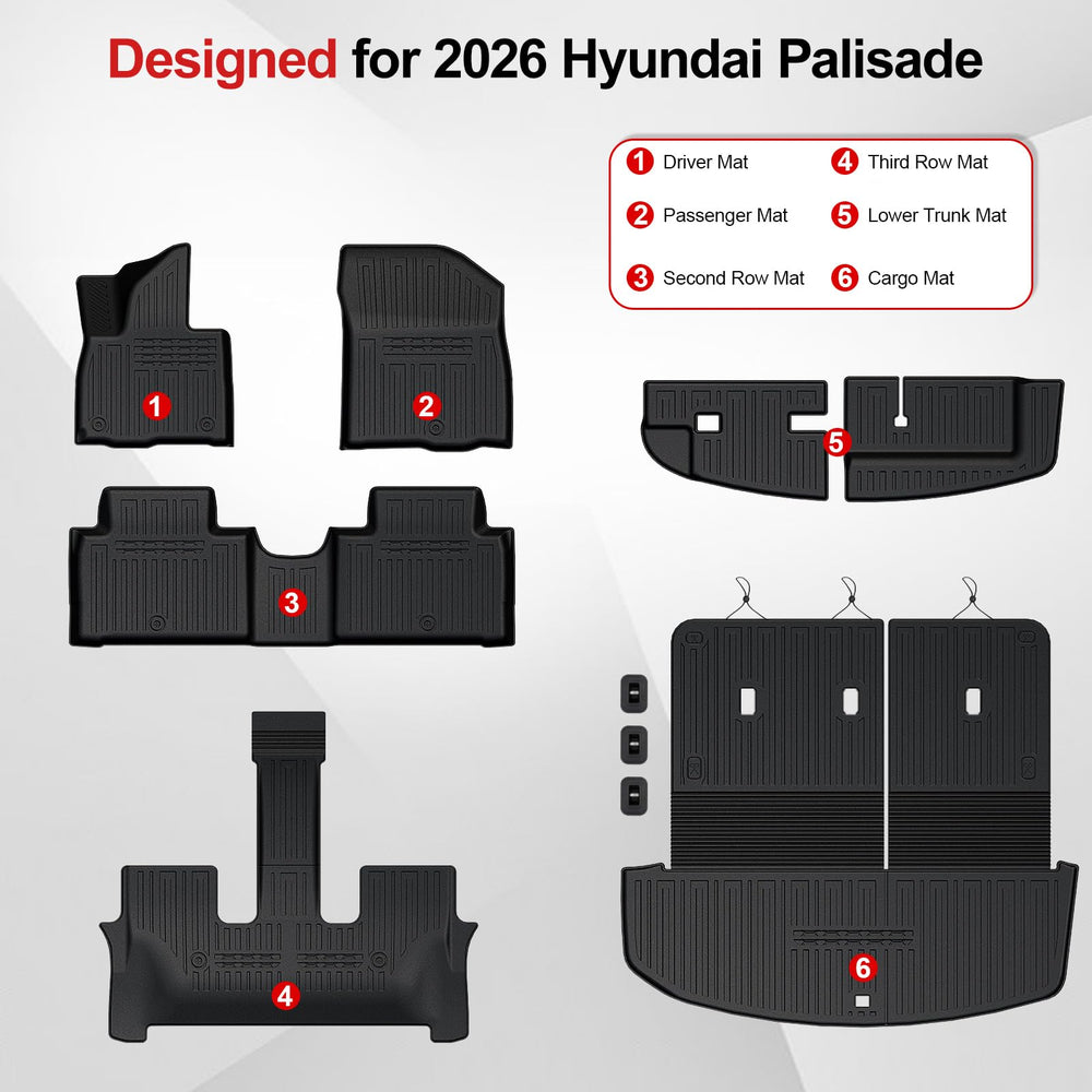 HOUCLEMIC Palisade waterproof protection guards the interior.