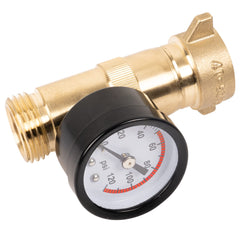 Hourleey regulator features stainless steel filter screen protecting the valve from debris.