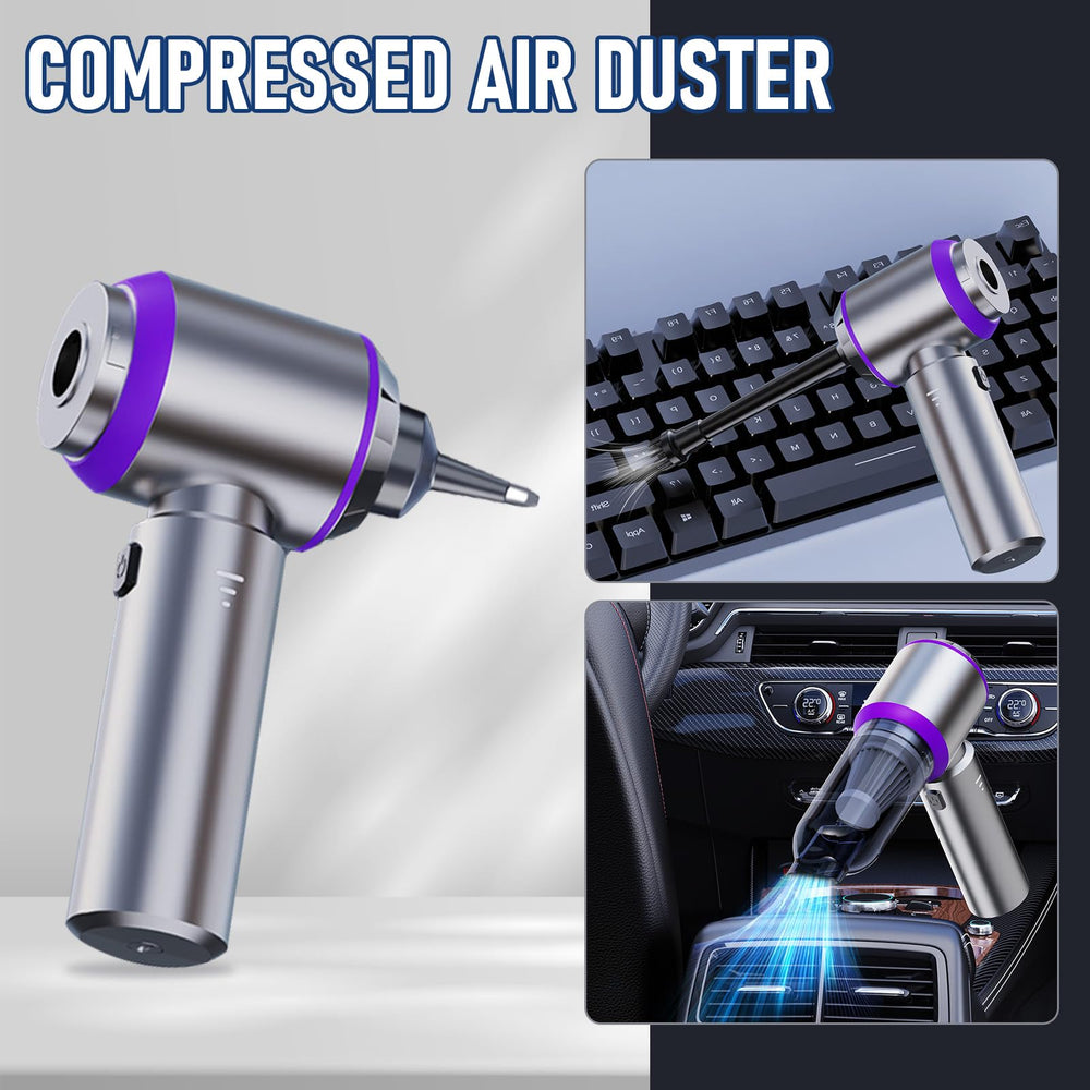 Houscly battery-powered vacuum offers up to 30 minutes of runtime on low mode
