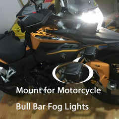 House Tuning HID LED bars roof basket lights mounting example