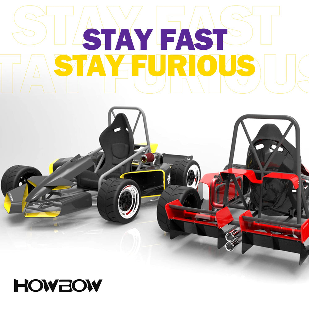 HOWBOW Go Kart compatibility chart showcases broad compatibility with popular brands.
