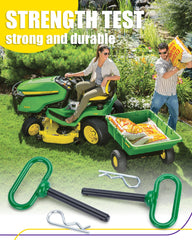 HOWBOW trailer hitch pin 3-5/8in length shown for versatile hitching.