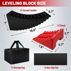 HOXWELL lightweight ramp with storage bag for easy transport