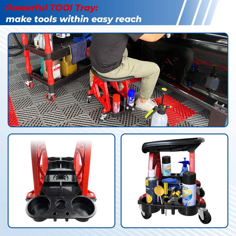 HOXWELL durability with 300 lbs load capacity for heavy tools and components.