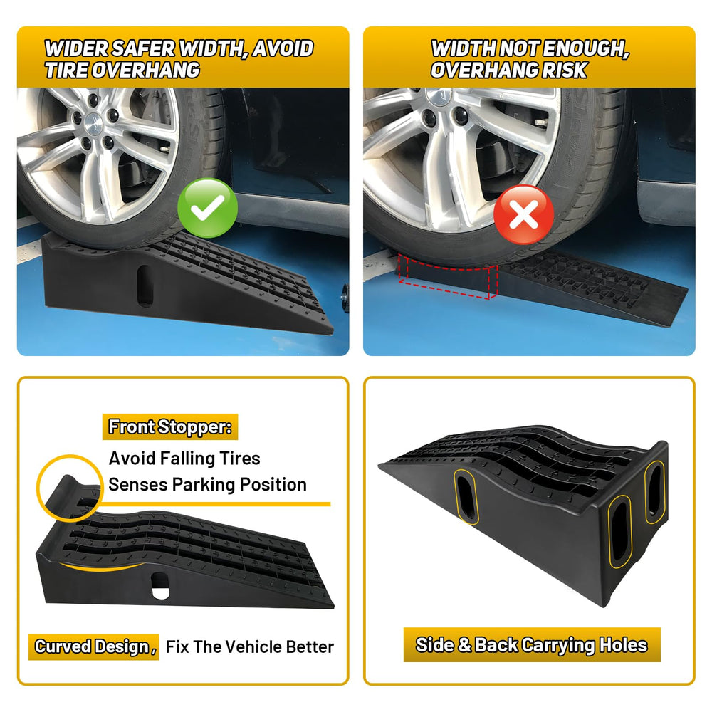 HOXWELL ramps built from heavy duty plastic for durability