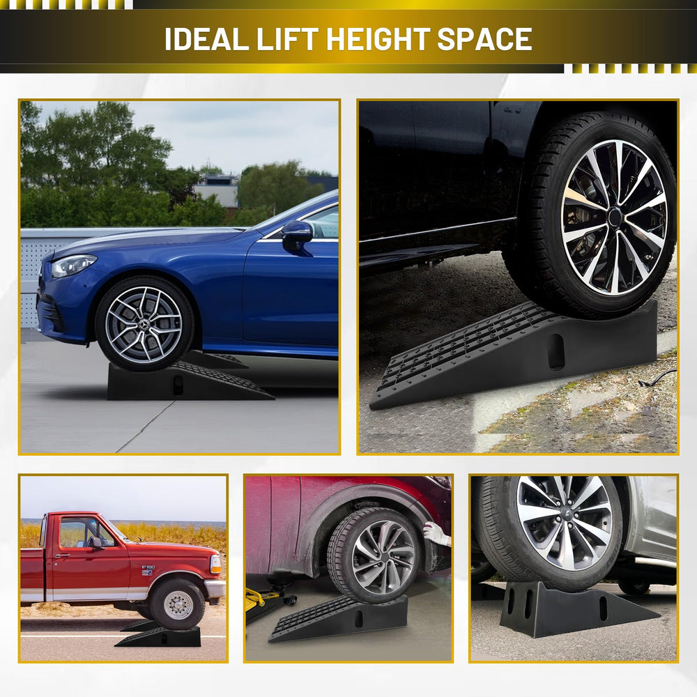 HOXWELL ramps include carry holes for easy transport