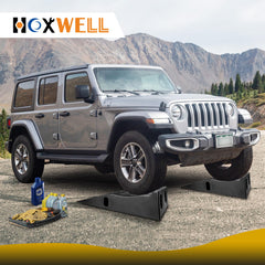 HOXWELL two pack ramps provide versatile garage use