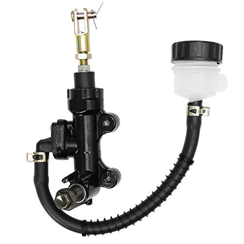 Hoypeyfiy rear brake master cylinder pump for Suzuki RF series, front view, ready for replacement.