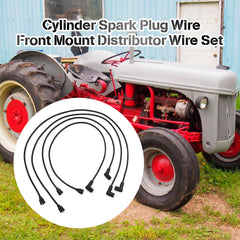 Hoypeyfiy four cylinder wires ideal for Ford tractors for improved circuit reliability