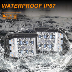 HOYUZA 60W pair delivers strong output for roadside and trail lighting.