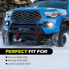 HOZHEM front tow hook for 4Runner 2025-2026 shows bold styling and rugged utility.
