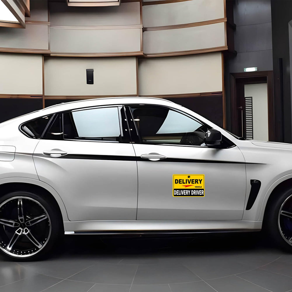 Hozodusi magnets on your vehicle boost customer visibility on the road.