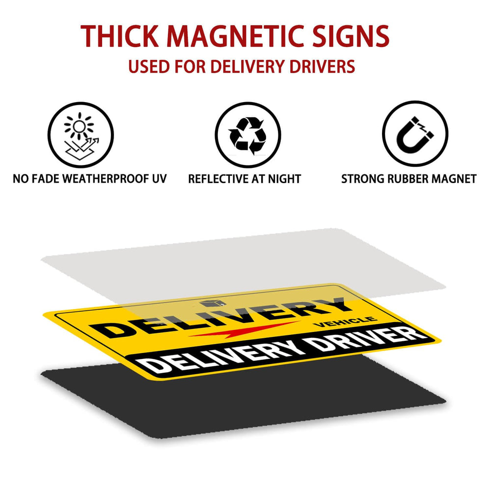 Hozodusi magnet on car features PE film protection to guard paint.