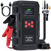 HPBS 5000A jump starter front view ready for quick roadside starts.