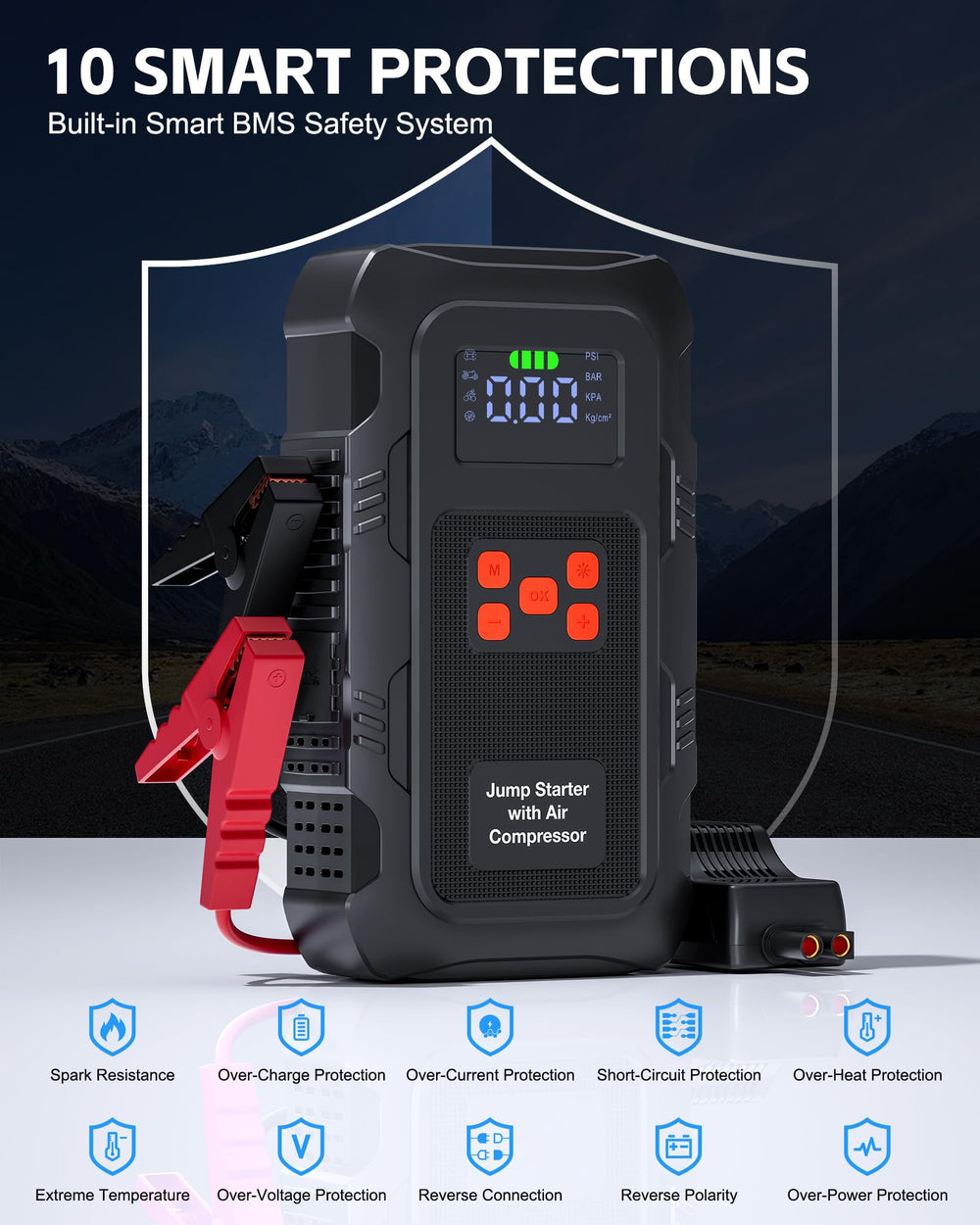 HPBS 5000A SOS light helps attract attention in roadside incidents