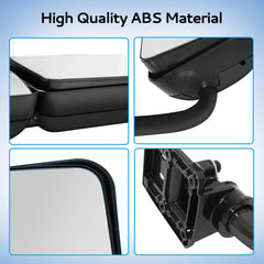 Hpdmauto wide-angle door mirror for Hino, improves rear visibility on 2011+ models.